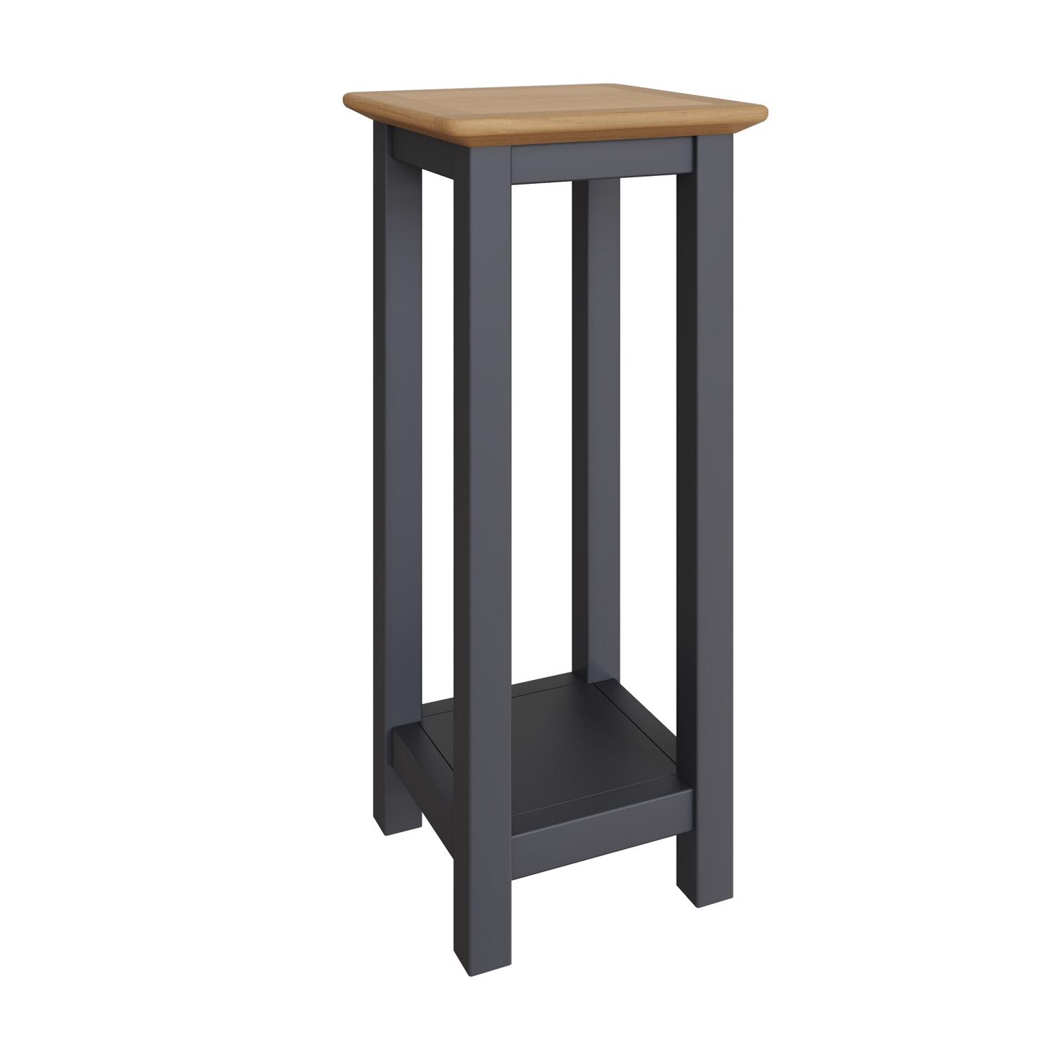 Ready Assembled Side End Lamp Table Oak Living Room White Grey Blue