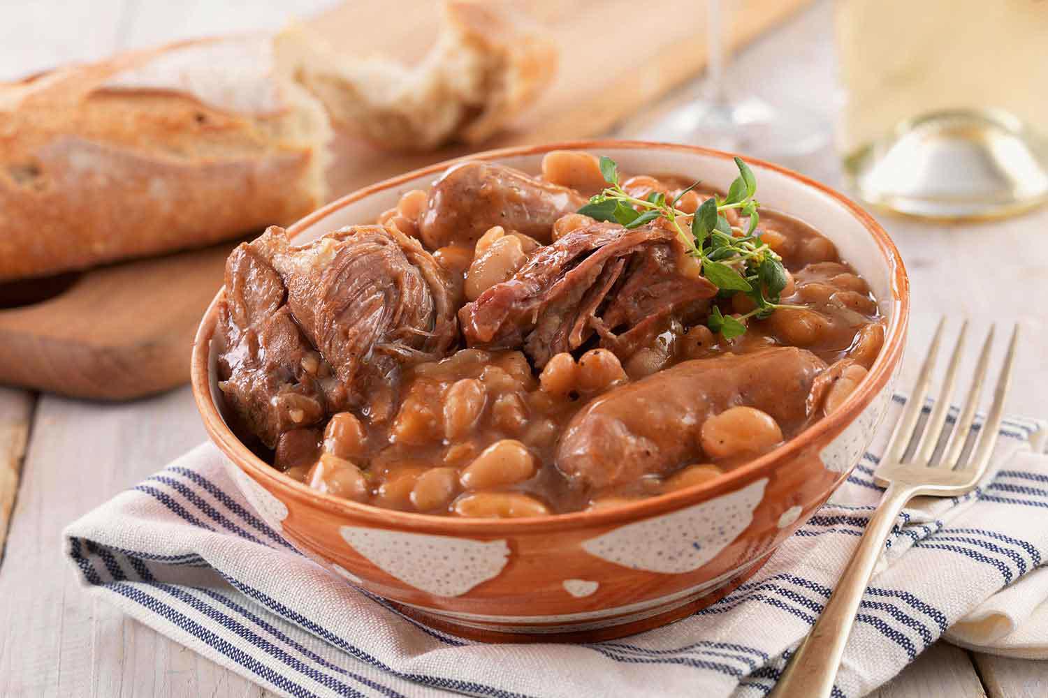 Cassoulet Au Confit De Canard Slow Cooked Meats