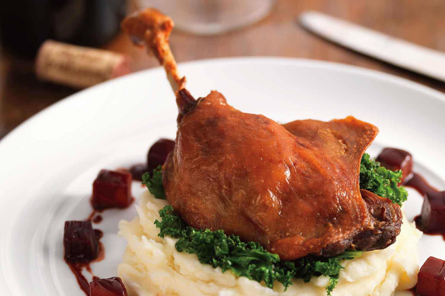 Confit Duck Legs Slow Cooked Meats