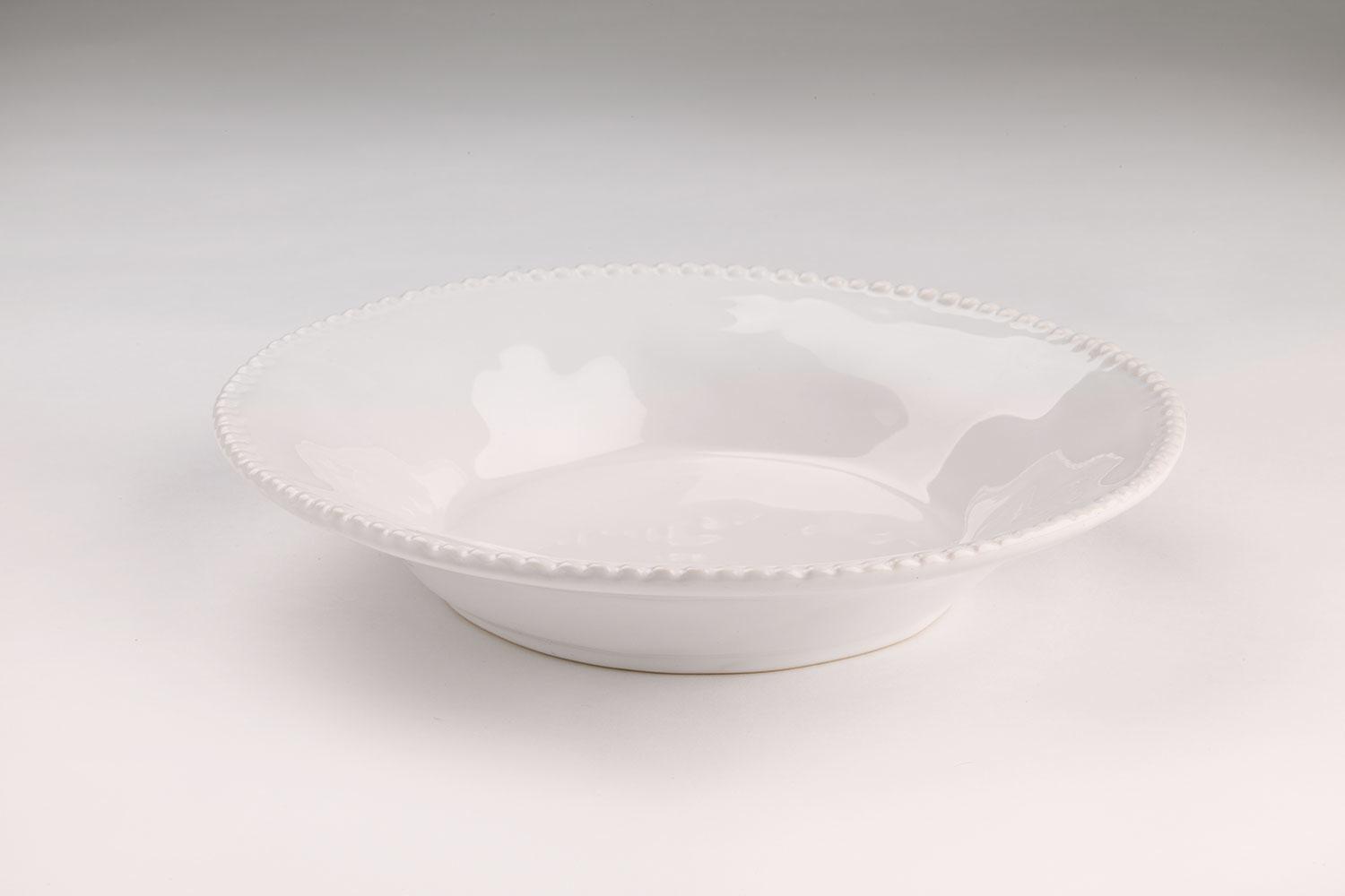 Bead Edge Soup Bowl No longer current