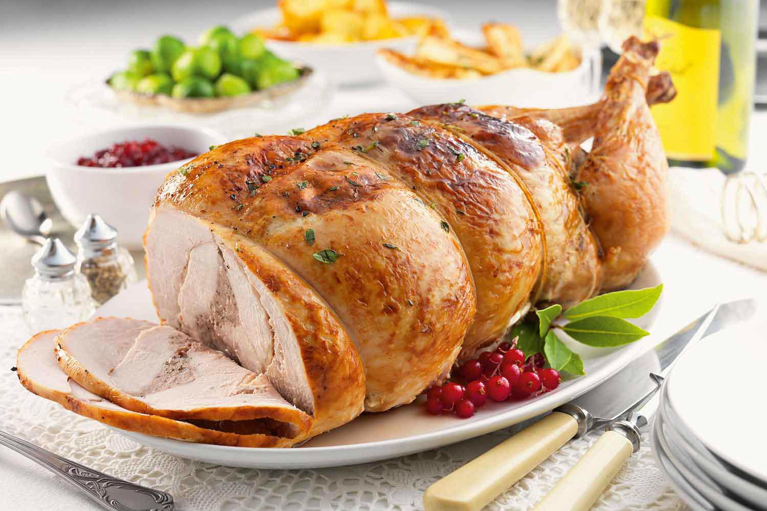 Six Bird Roast Turkey Chicken Duck Partridge Pheasant and Quail No