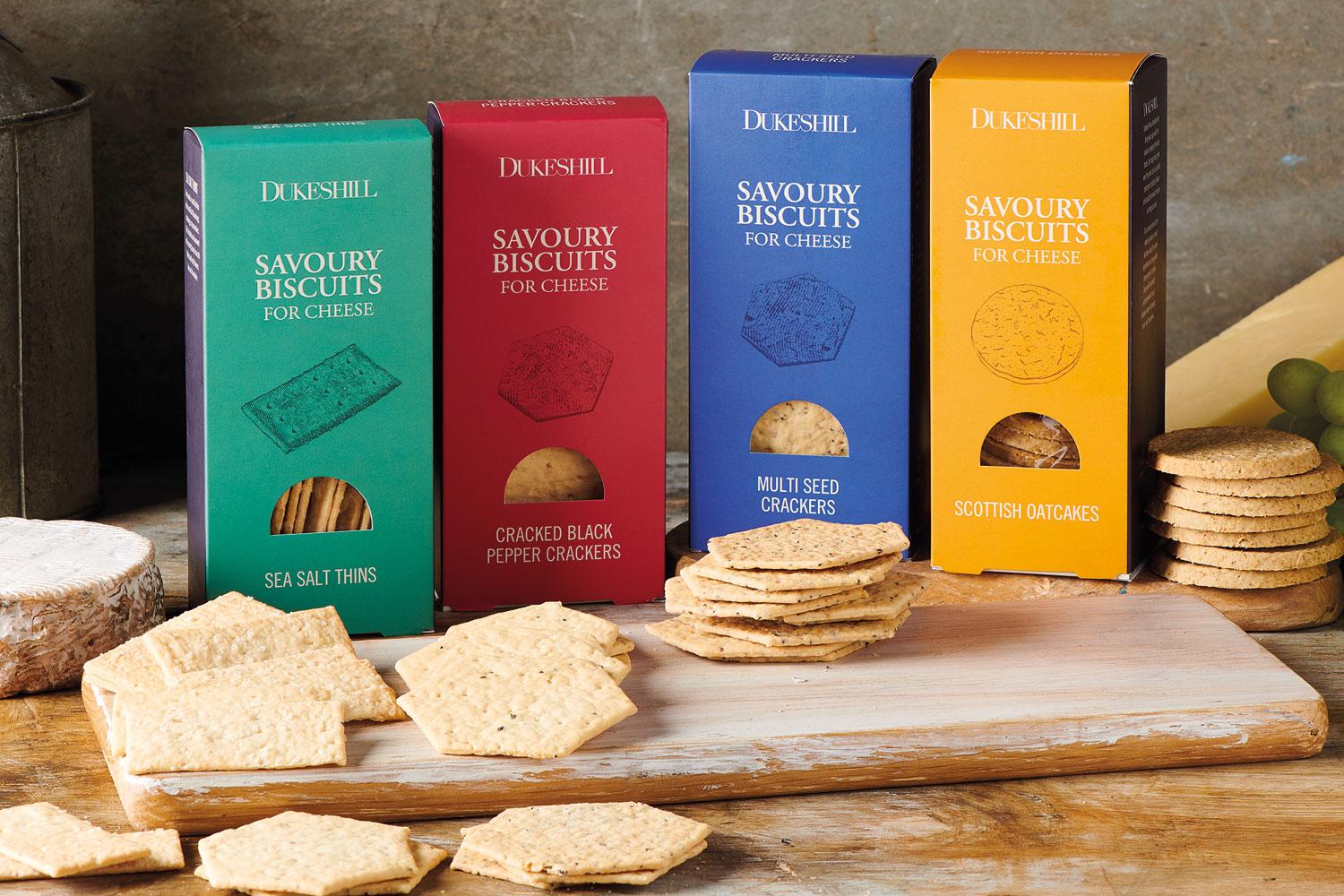 Savoury Crackers Selection Cheese