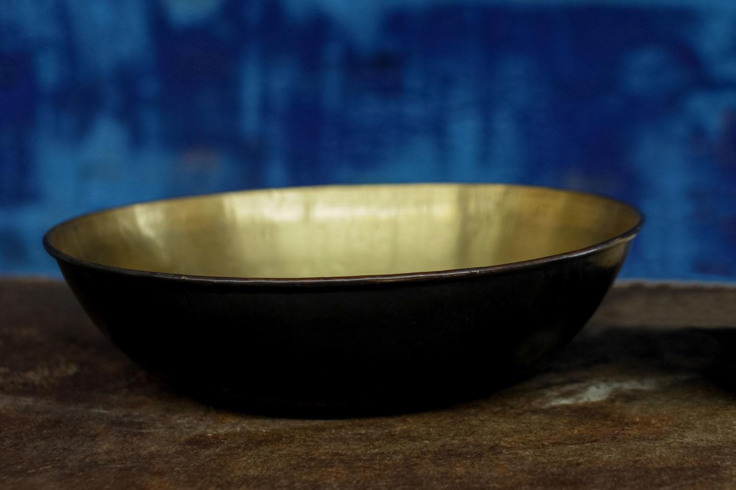 Large Hammered Brass Bowl No longer current