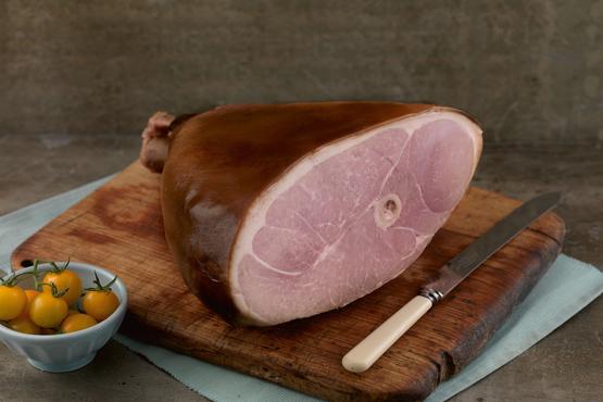 Half Bone-In Shropshire Black Ham 
