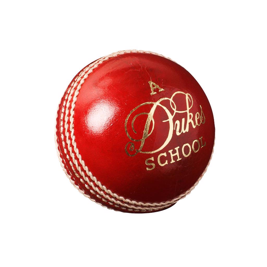 Dukes School A Cricket Ball RED JUNIOR CRICKET BALLS