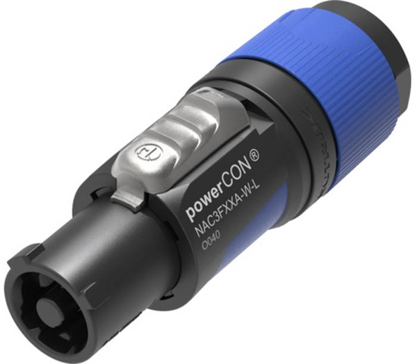 Neutrik NAC3FXXA-W-L PowerCON Power In Connector 10-16mm