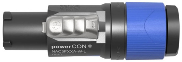 Neutrik NAC3FXXA-W-L PowerCON Power In Connector 10-16mm