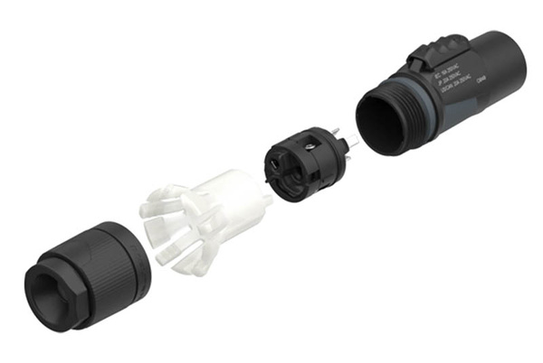 Neutrik NAC3M-TRUE1-L True1 Power Connector 10-16mm