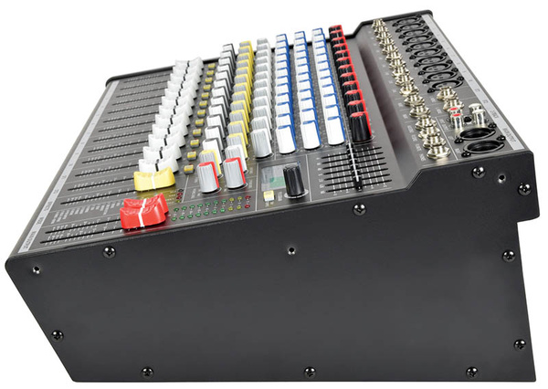 10 Channel Powered Mixer 2 x 350W With Mic & Music Channels