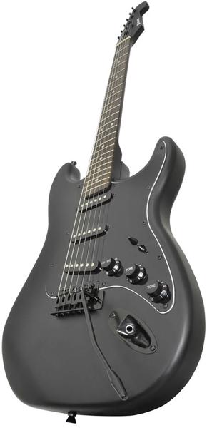 Traditional Style Black Electric Guitar  