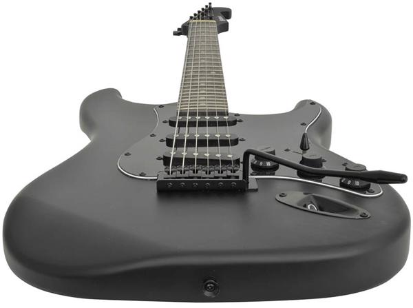 Traditional Style Black Electric Guitar  