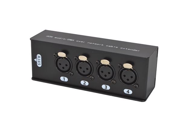 RJ45 Socket to Audio Plugs 