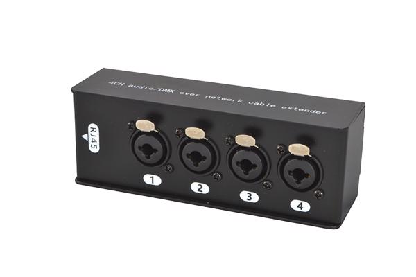 RJ45 Socket to Audio Plugs 