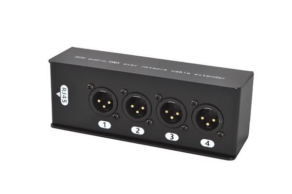 RJ45 Socket to Audio Plugs 