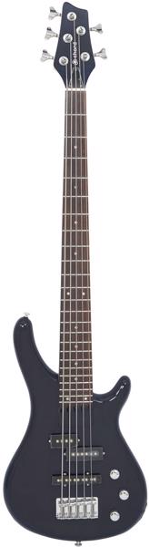 5 String Black Electric Bass Guitar 