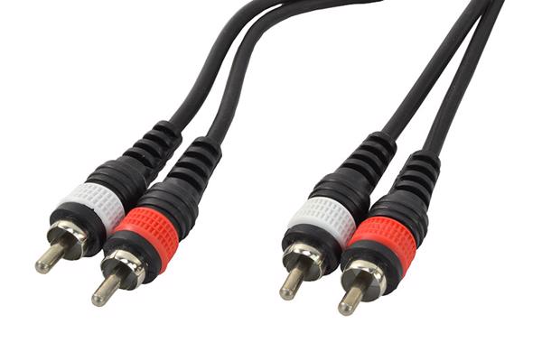 Cobra Phono RCA To  Phono RCA Leads% 