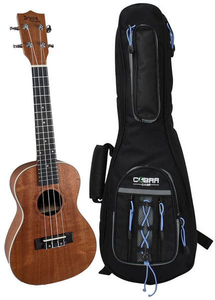 Concert Ukulele with Protective Gig Bag% 