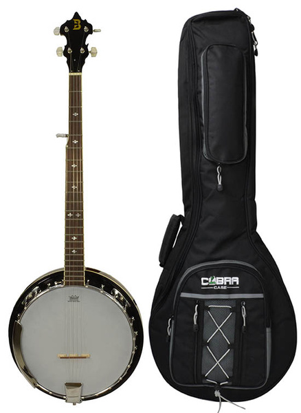 5 String Banjo with Protective Gig Bag 