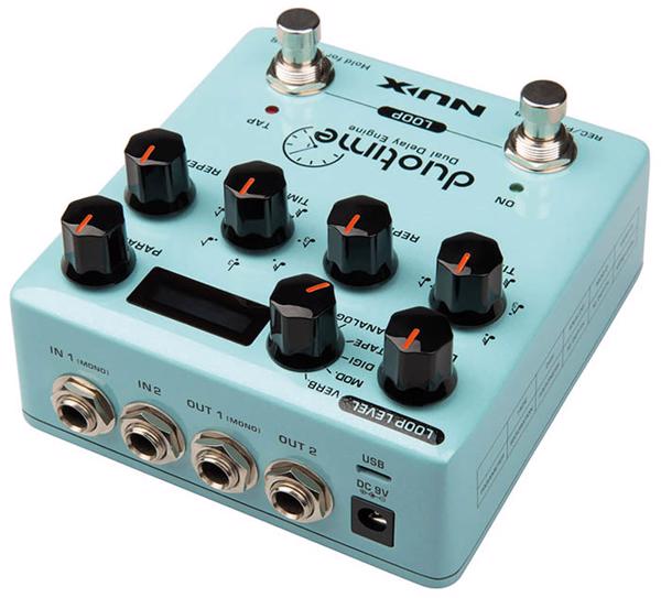 NUX Duo Time Dual Delay Pedal 