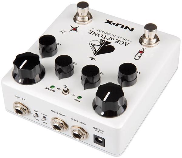 NUX Ace of Tone Dual Overdrive Pedal 