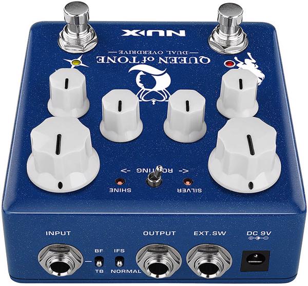 NUX Queen of Tone Dual Overdrive Pedal 