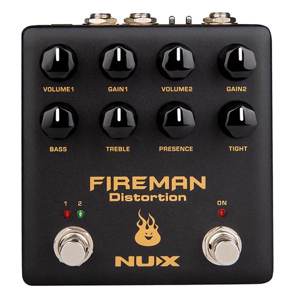 NUX Fireman Dual Distortion Pedal 