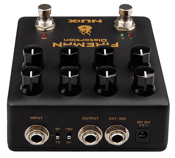 NUX Fireman Dual Distortion Pedal 