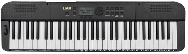 NUX NEK-100 61 Key Portable Keyboard 