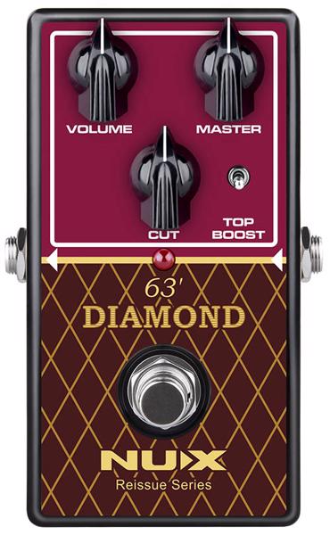 NUX 63 Diamond Overdrive Guitar Effects% 
