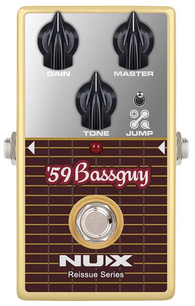 NUX 59 Bassguy Overdrive Guitar Pedal 