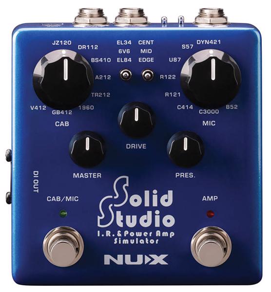 NUX Solid Studio IR & Power Amp Si 