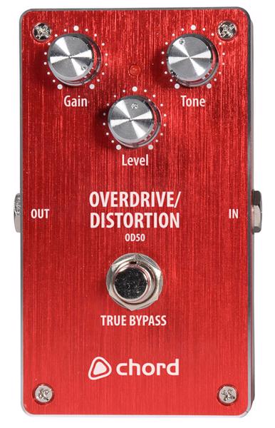Chord Overdrive/Distortion Pedal 