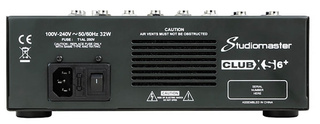 PA Mixer 2 Mic + 2 Stereo Channels with Effects & Bluetooth