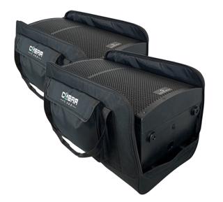 2 x 12 Speaker Bag with 10mm Padding Universal Fit 530 x 330 x 340mm