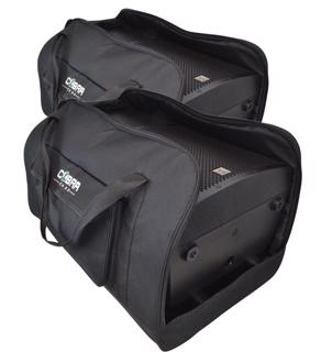 2 x 15 Speaker Bag with 10mm Padding Universal Fit 530 x 330 x 340mm