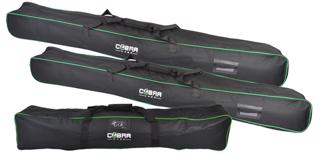 Speaker & Two Lighting Stand Bag Set - For All Types of Entertainment Stand