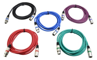 Mic - Audio Leads Balanced with XLR Connectors Various Lengths