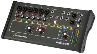 DigiLive StudioMaster  8 Channel Compact Digital Mixer