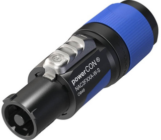 Neutrik NAC3FXXA-W-S PowerCON Power In Connector 6-12mm