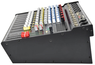 6 Channel Powered Mixer 2 x 200W With Mic & Music Channels
