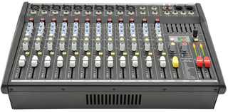 10 Channel Powered Mixer 2 x 350W With Mic & Music Channels