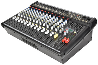 10 Channel Powered Mixer 2 x 350W With Mic & Music Channels