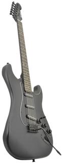 Traditional Style Black Electric Guitar  