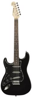 Traditional Style Black Electric Guitar  