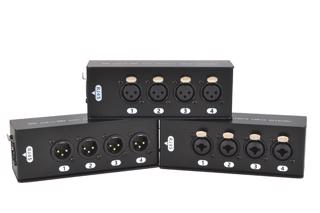 RJ45 Socket to Audio Plugs 
