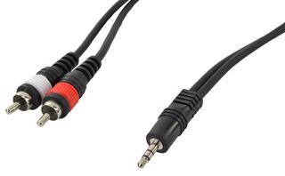Cobra 3.5mm Stereo Jack To Two Phono%2 