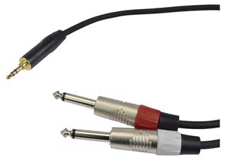 2 x Mono ? Jack to 3.5mm Stereo 