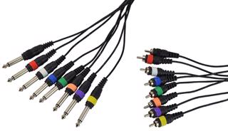 Cobra Jack To Phono RCA Loom 8 Way 