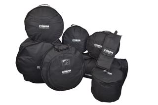 8 Piece Drum Bag Set Padded with Str 