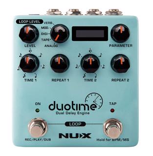 NUX Duo Time Dual Delay Pedal 